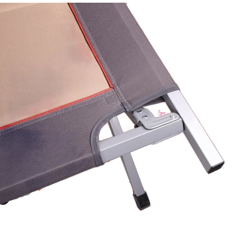 군용 스타일 접이식 스틸 캠핑 침대 (패딩 매트리스 포함) C116PD