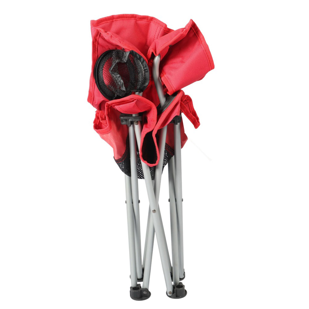 메쉬 패널과 컵 홀더가 있는 접이식 캠핑 의자 JB303