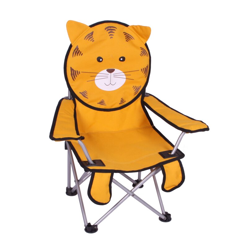 어린이용 접이식 캠핑 의자, 동물 캐릭터 디자인 JB303RAL