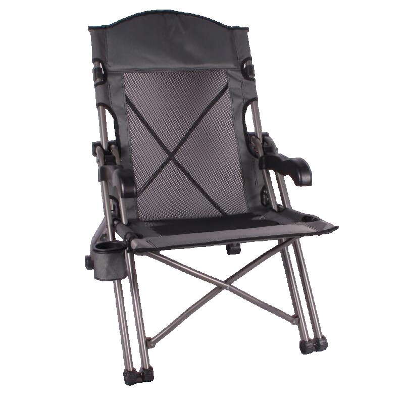 DLX Lounge Hard Armrest Camping Chair